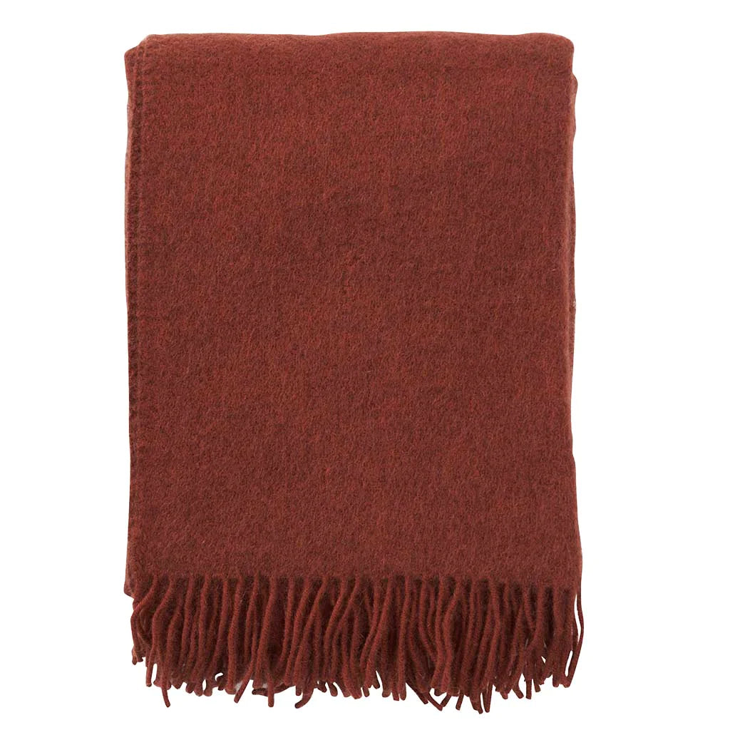 Gotland wool throw, various colours (130x200cm)