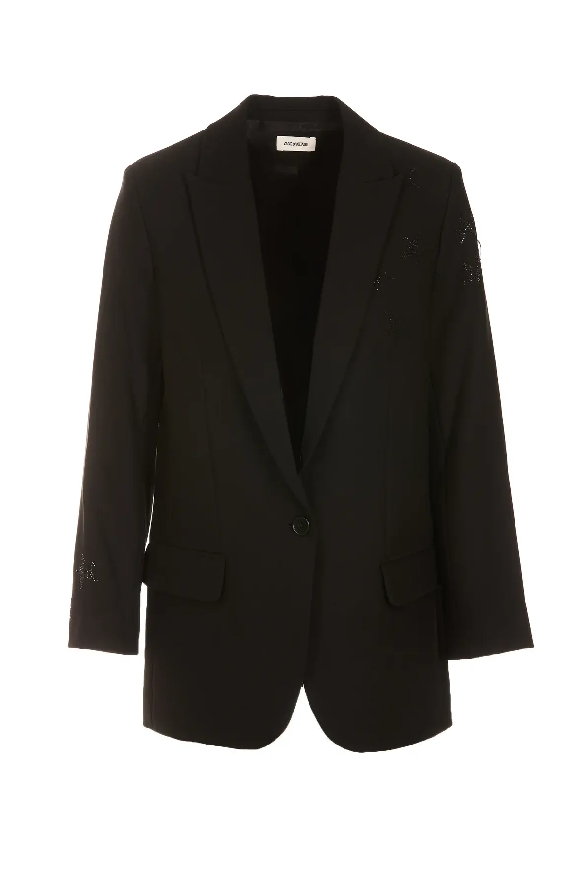 Viva strass star blazer, black