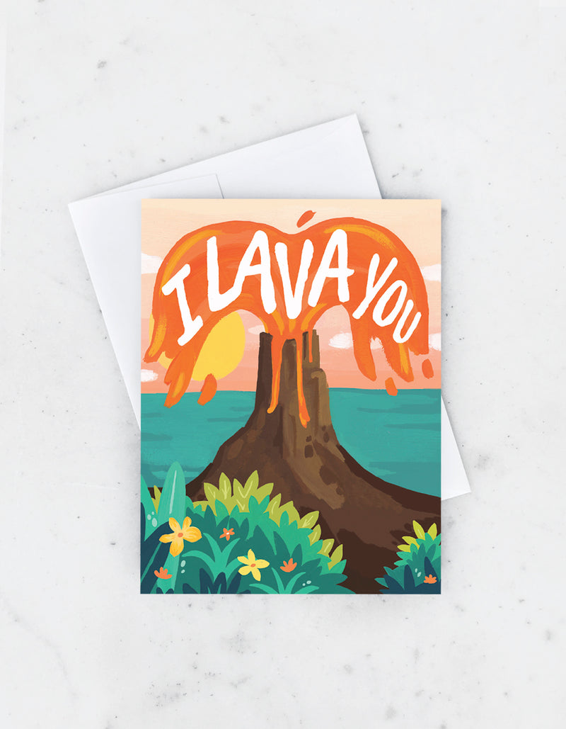 I Lava You Card