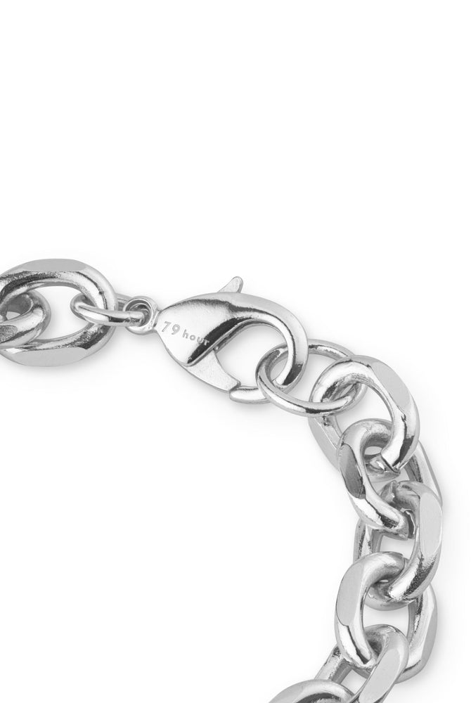 Anchor bracelet, silver