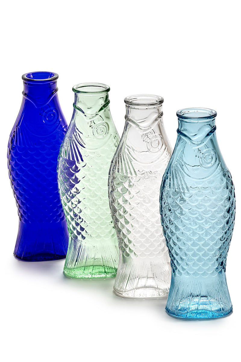 Fish & Fish Bottle, Clear