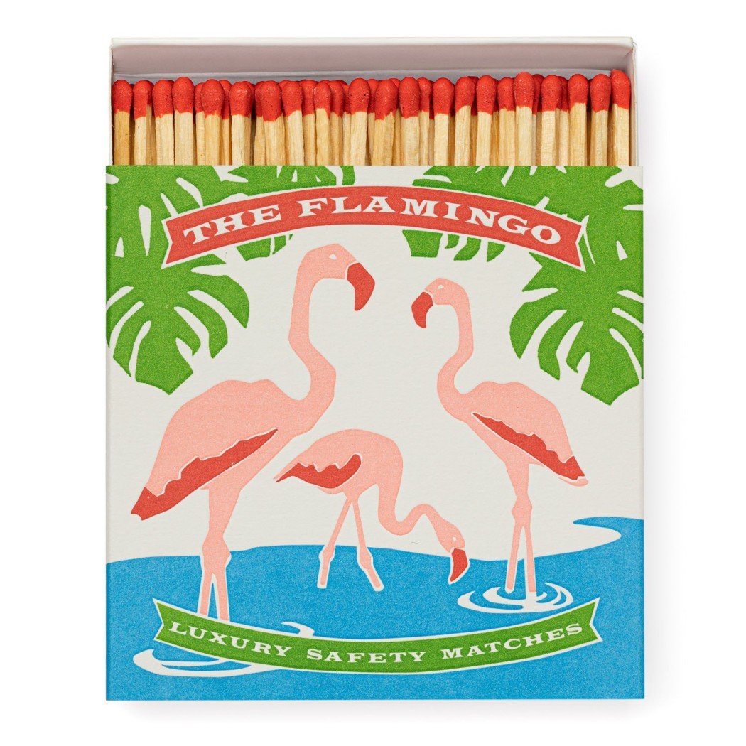 Flamingo matchbox