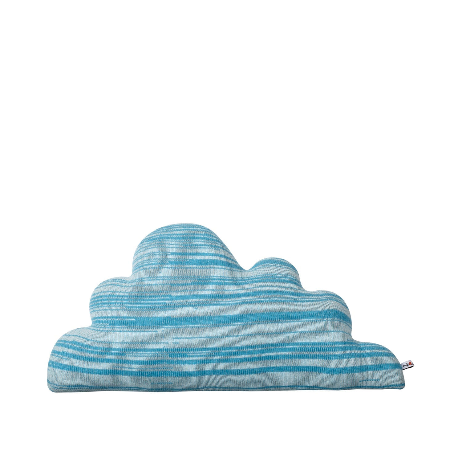 Blue Cloud Shaped Cushion, Medium