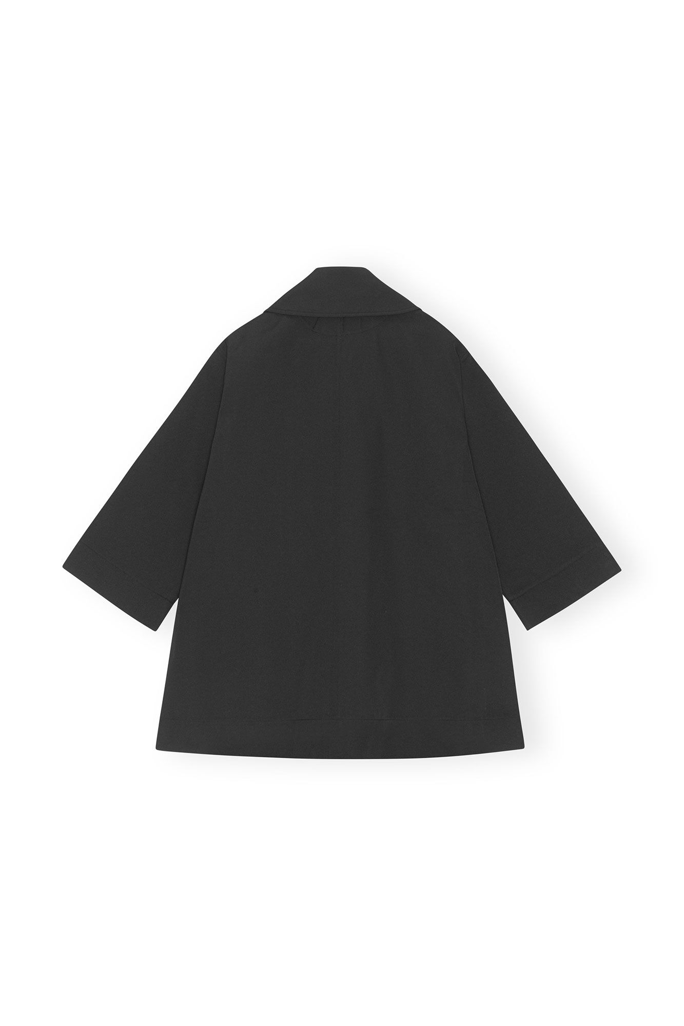 Heavy Twill Oversized Midi Jacket