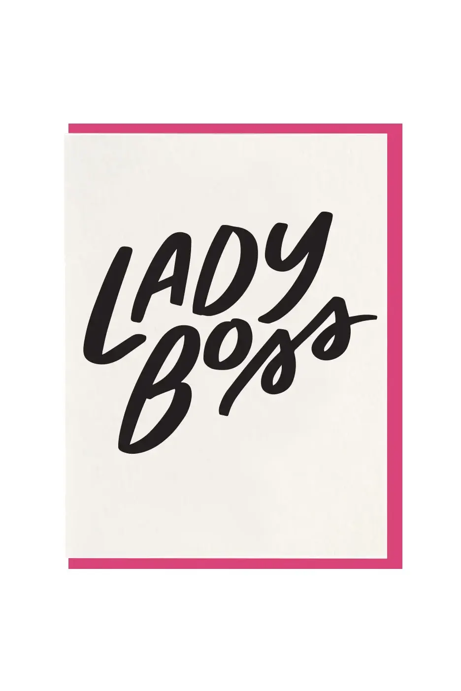 Lady Boss Card