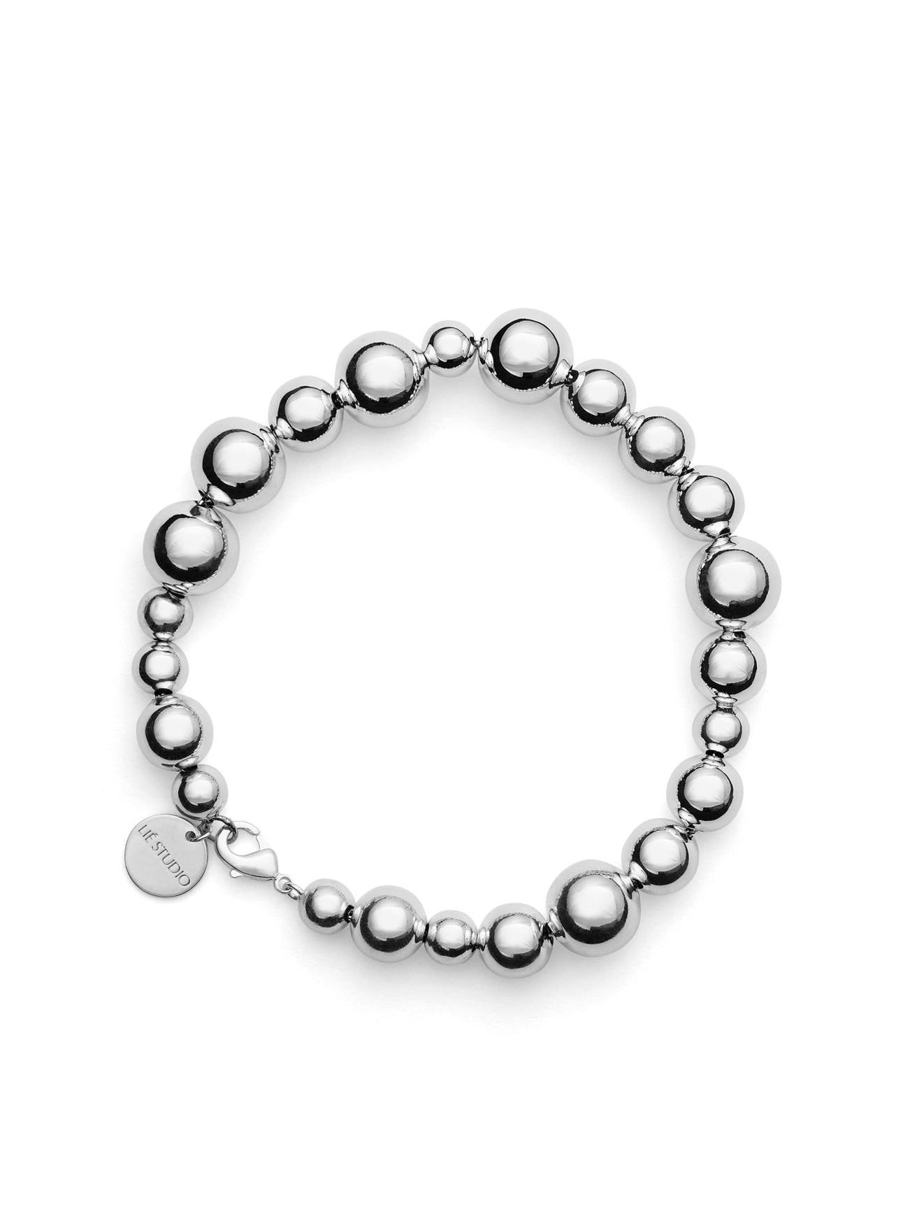 Elly bracelet, silver