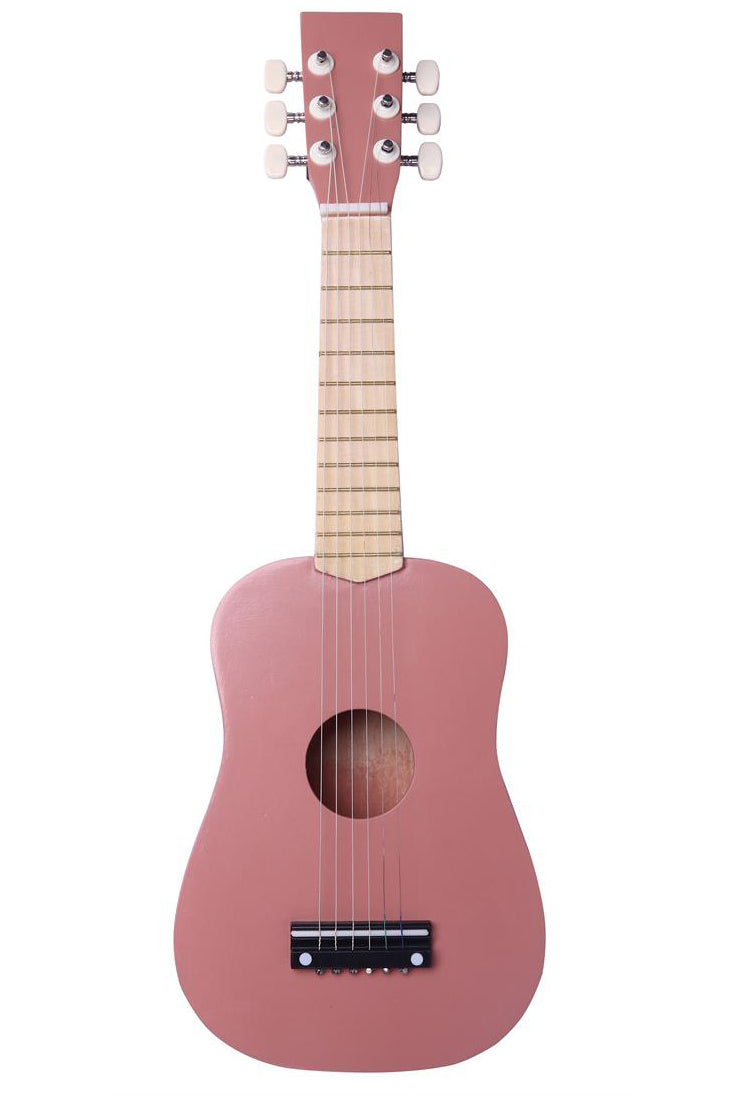 Guitar, pink-white