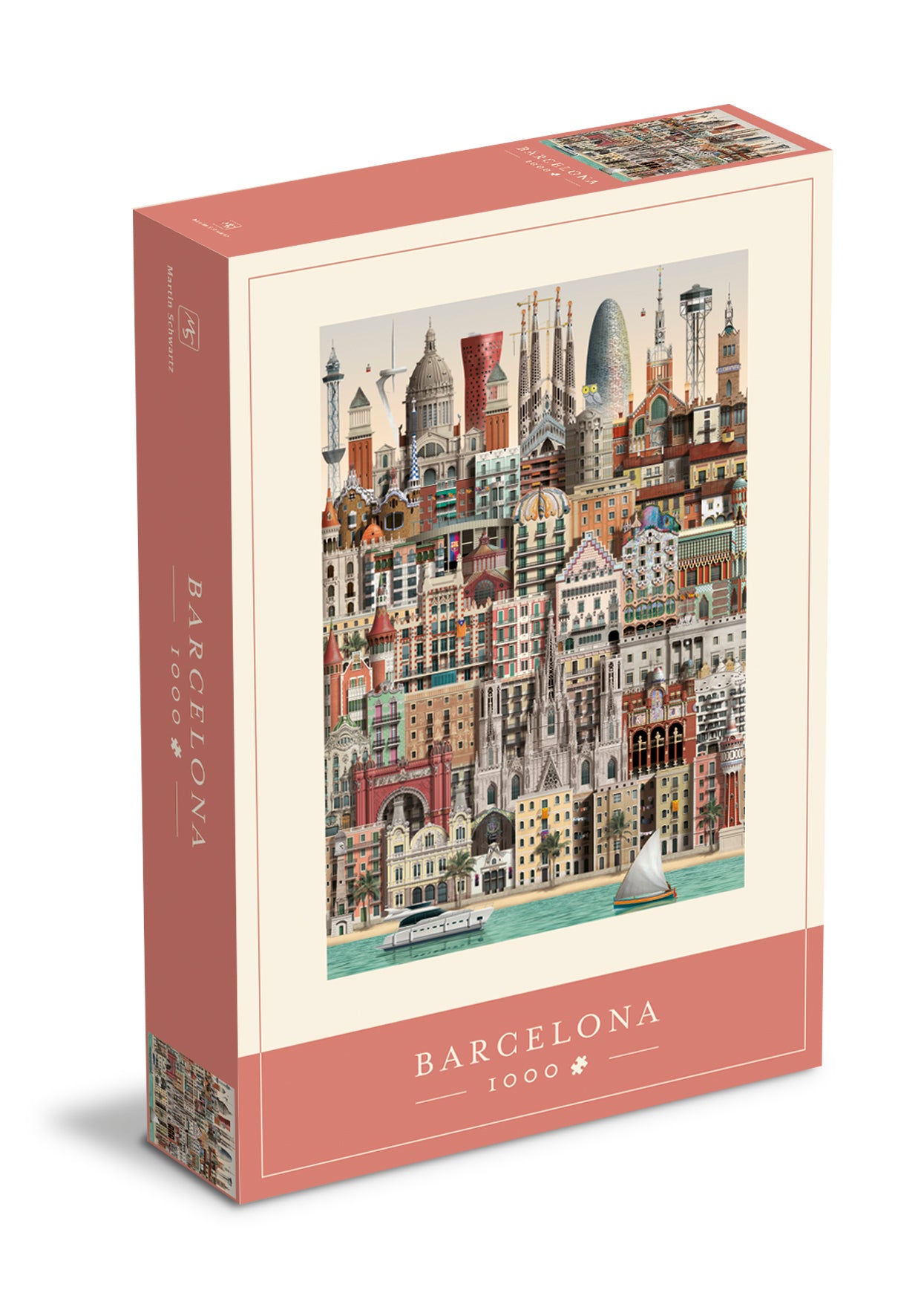 Puzzle Barcelona (1000 pieces)
