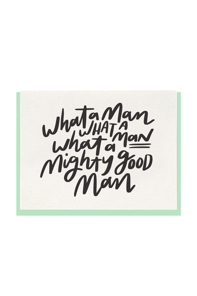 Mighty Good Man Father's Day Card