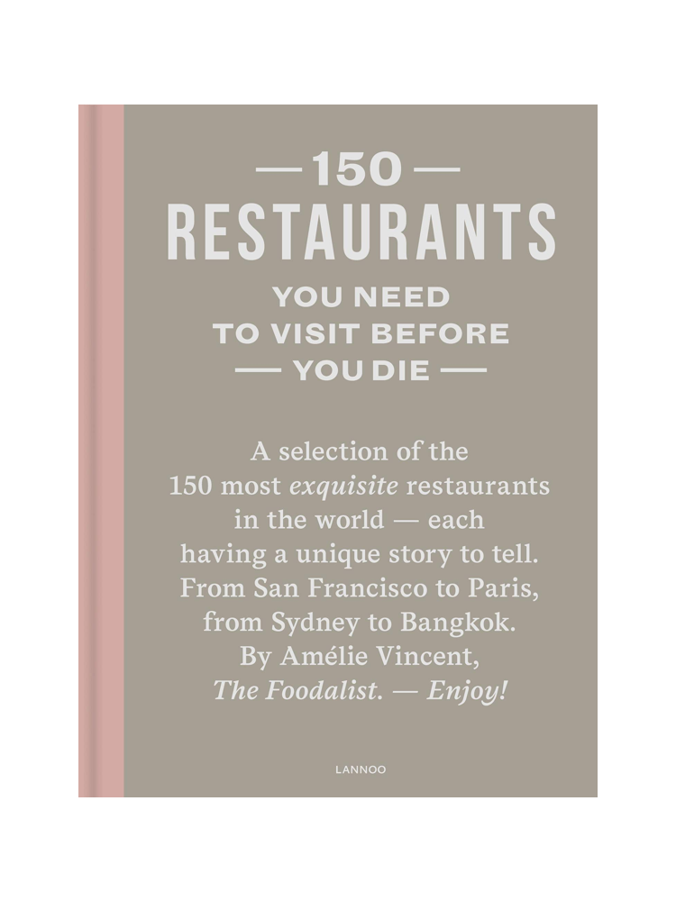 150 Restaurants you need to visit before you die