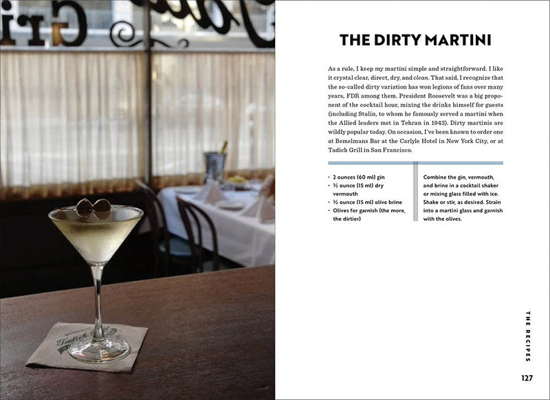 The Martini, book by Matt Hranek