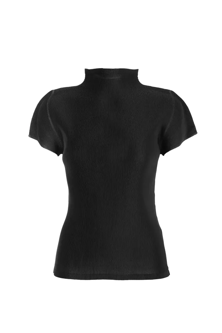 Mist basics t-shirt, black (carryover)