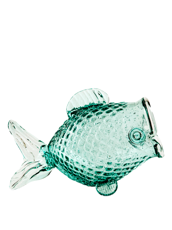 Jar fat fish, green