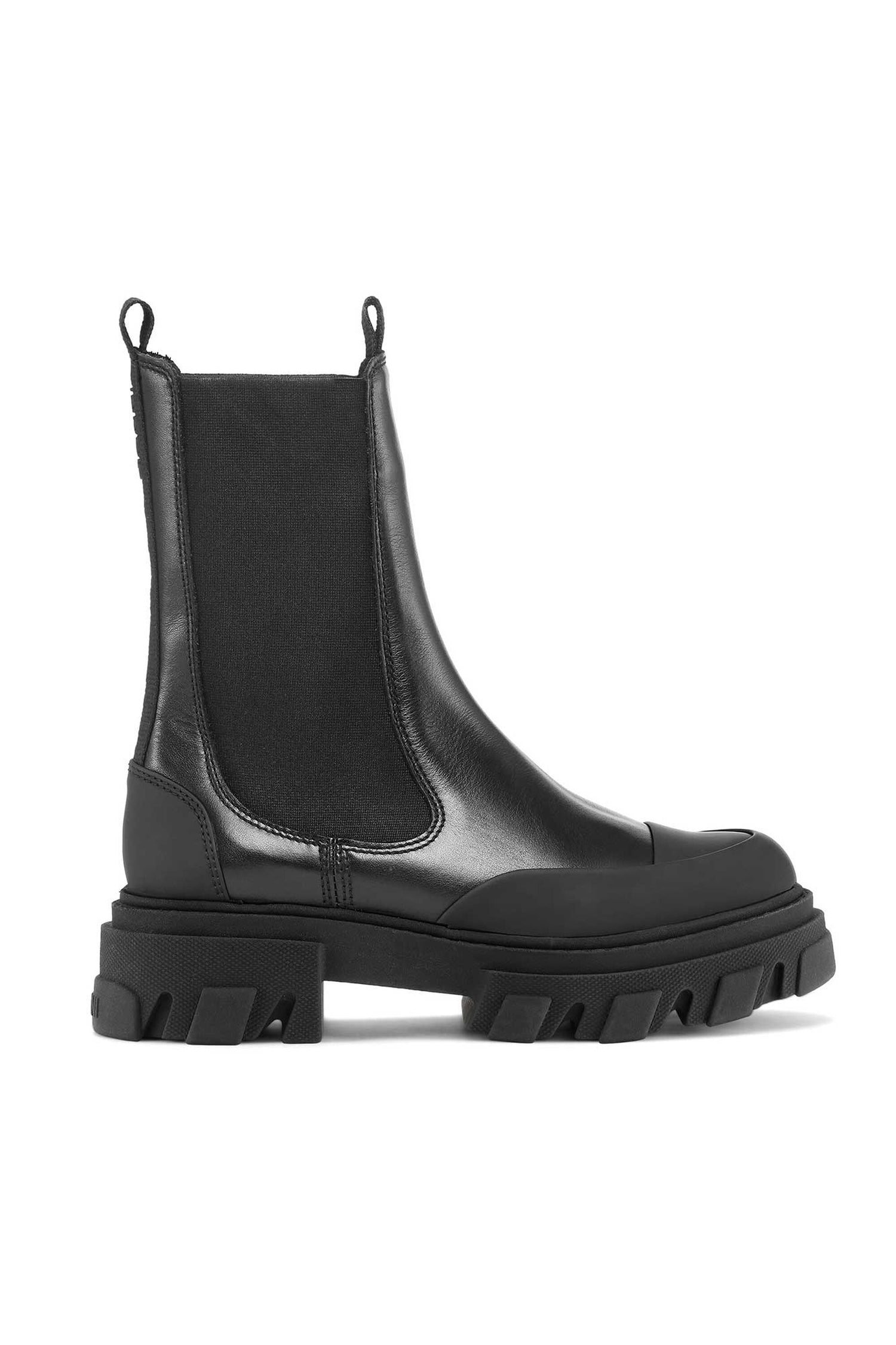 Mid Chelsea boots, black