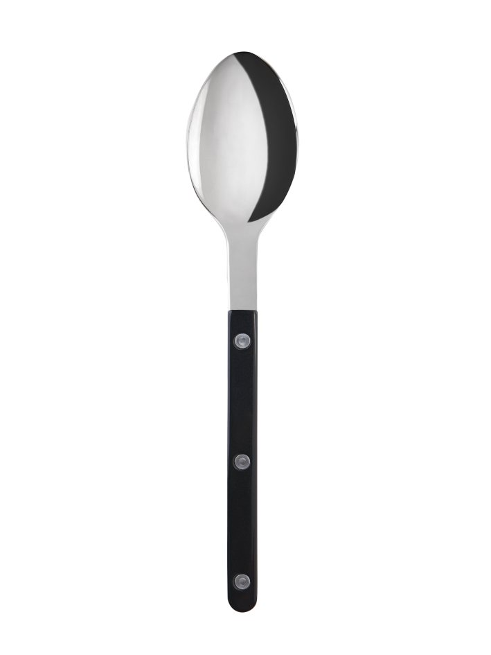 Bistrot soup spoon, solid black
