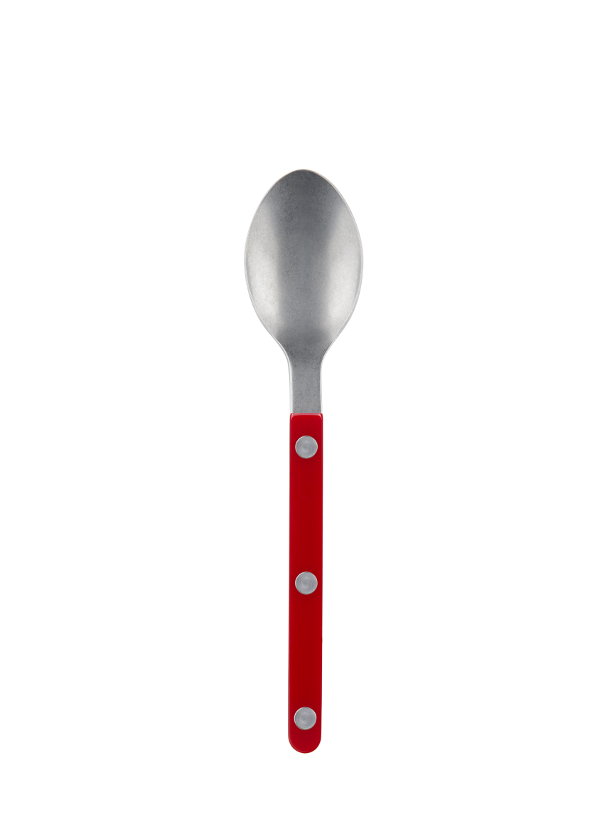 Bistrot tea spoon vintage, burgundy