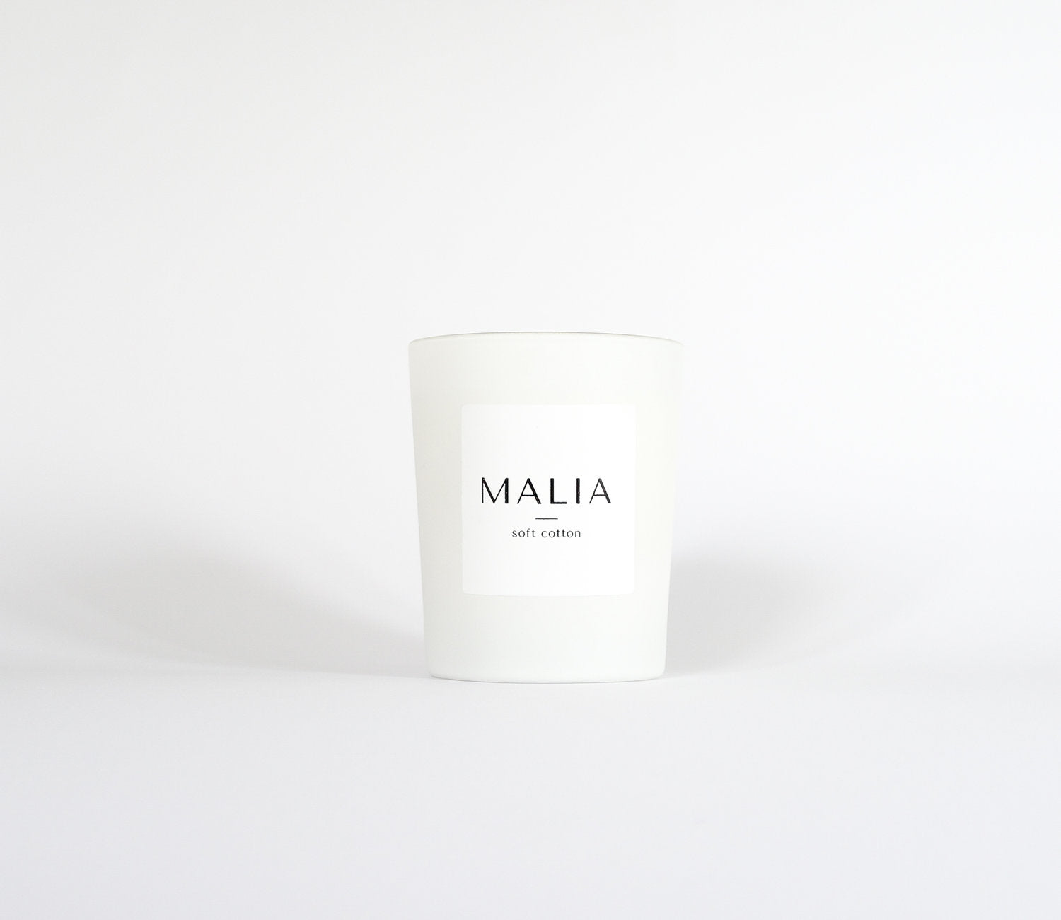 Soft cotton scented candle (180g)