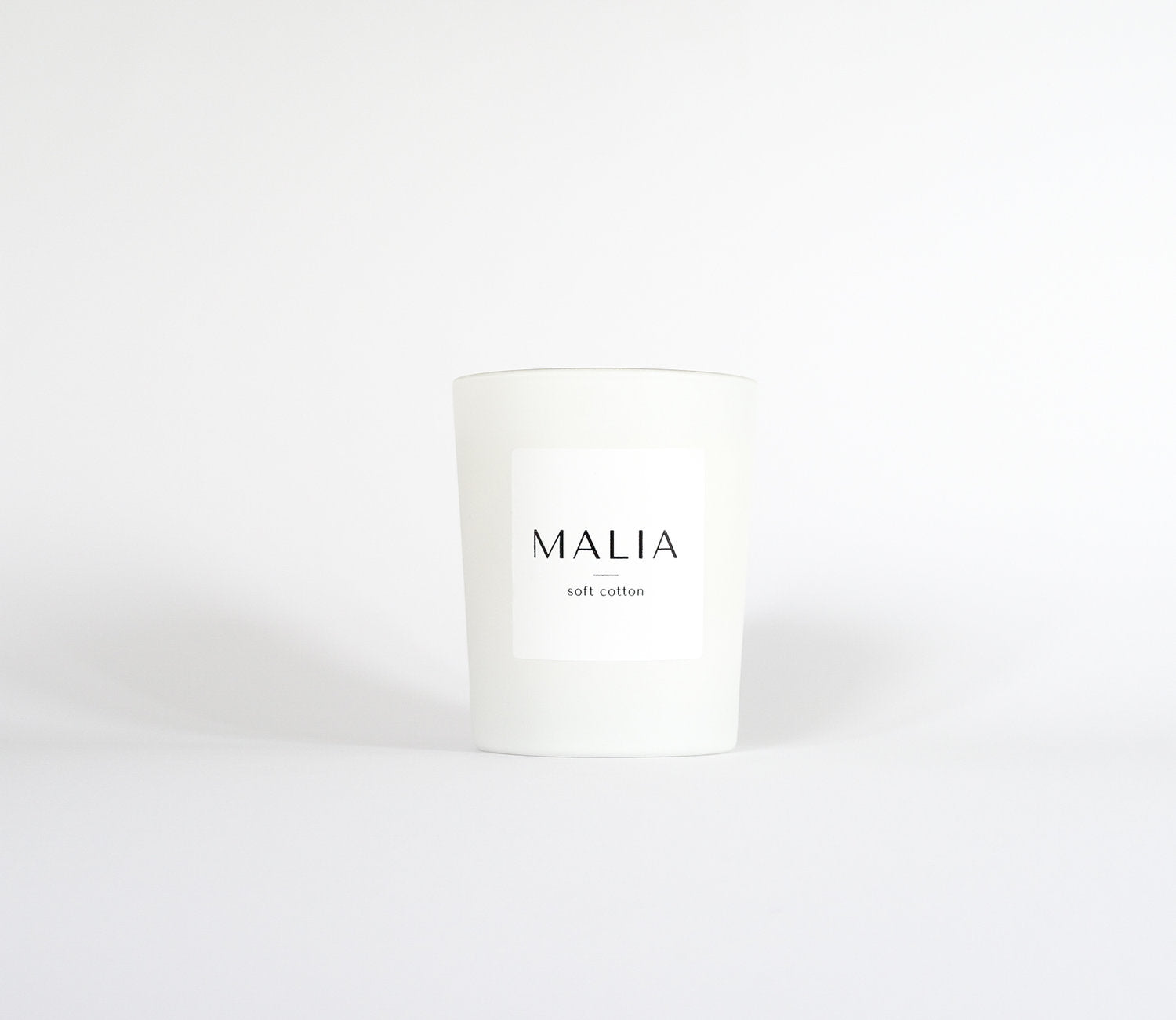Soft cotton 180g candle