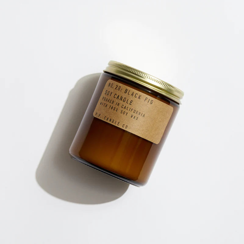 Black Fig - scented soy candle, standard size
