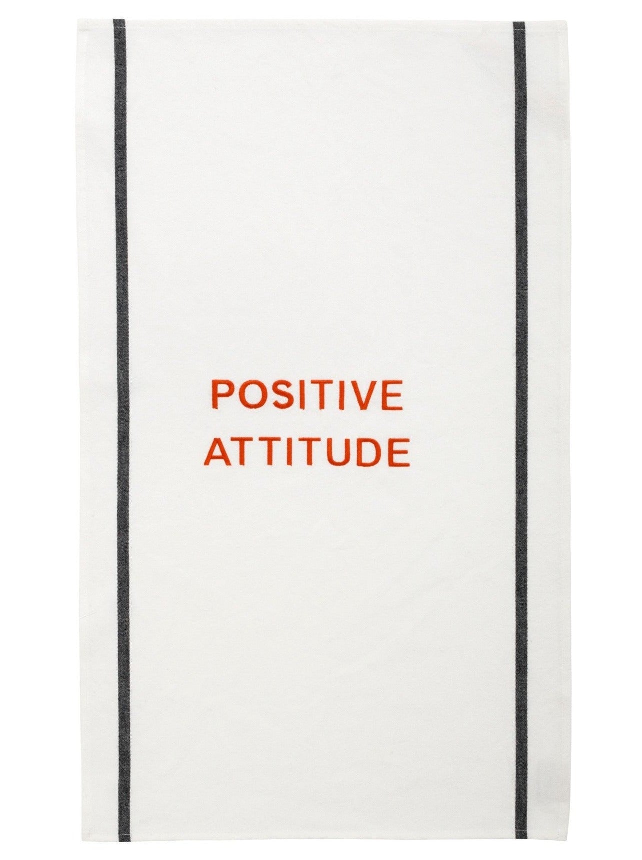 Positive Attitude - Tea Towel