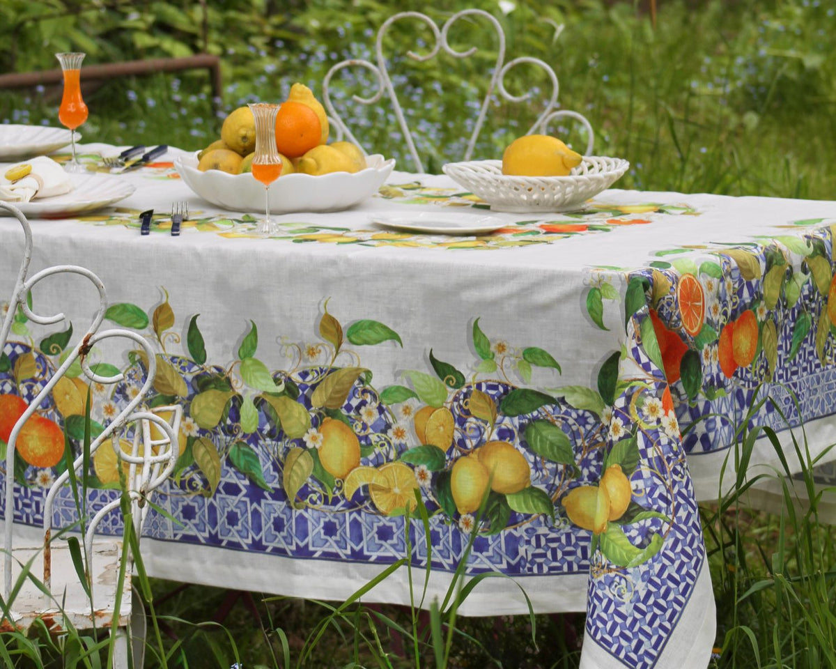 Table set for summer