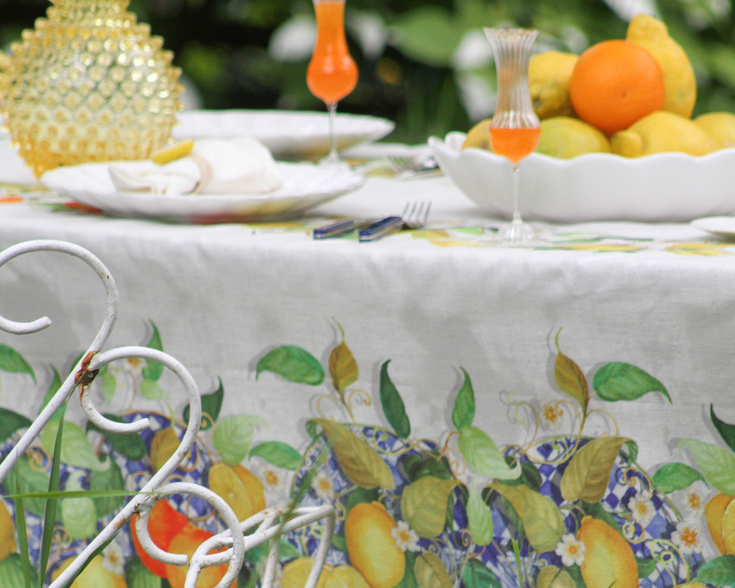 Table set for Summer