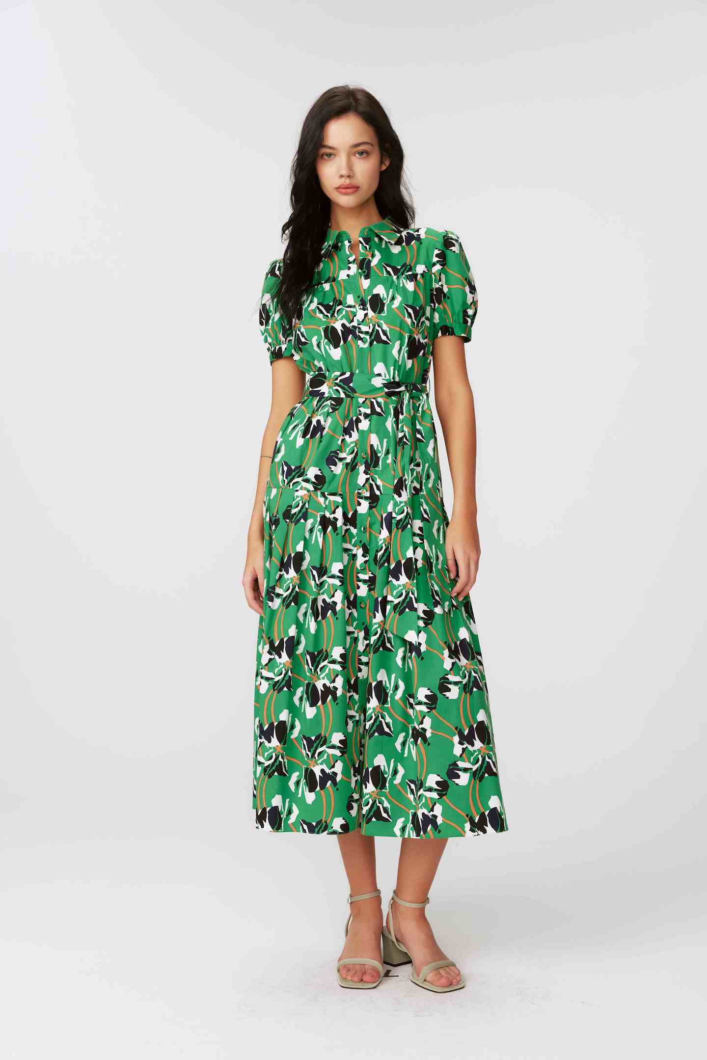 Jonah dress, irish green