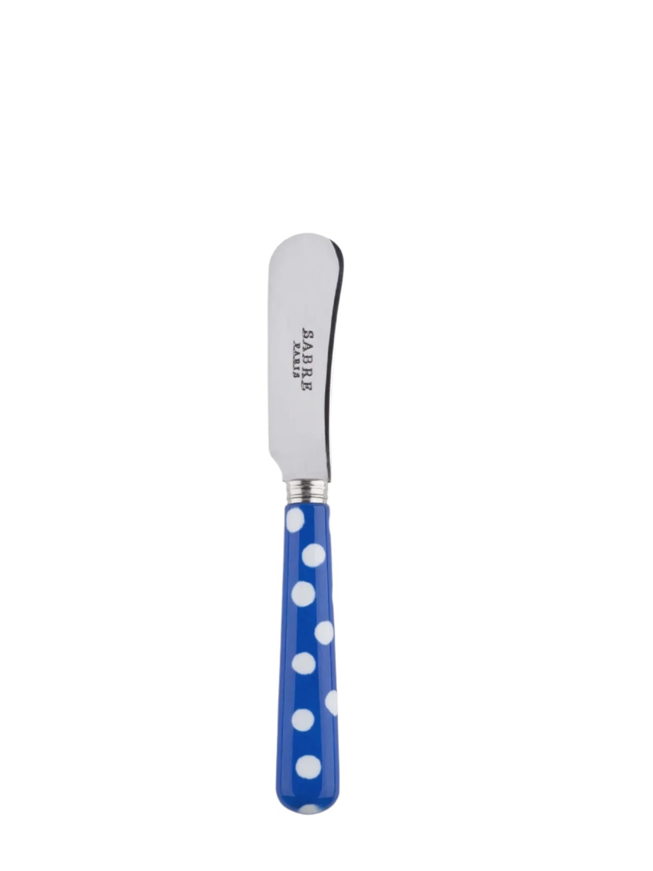 White dots spreader, lapis blue