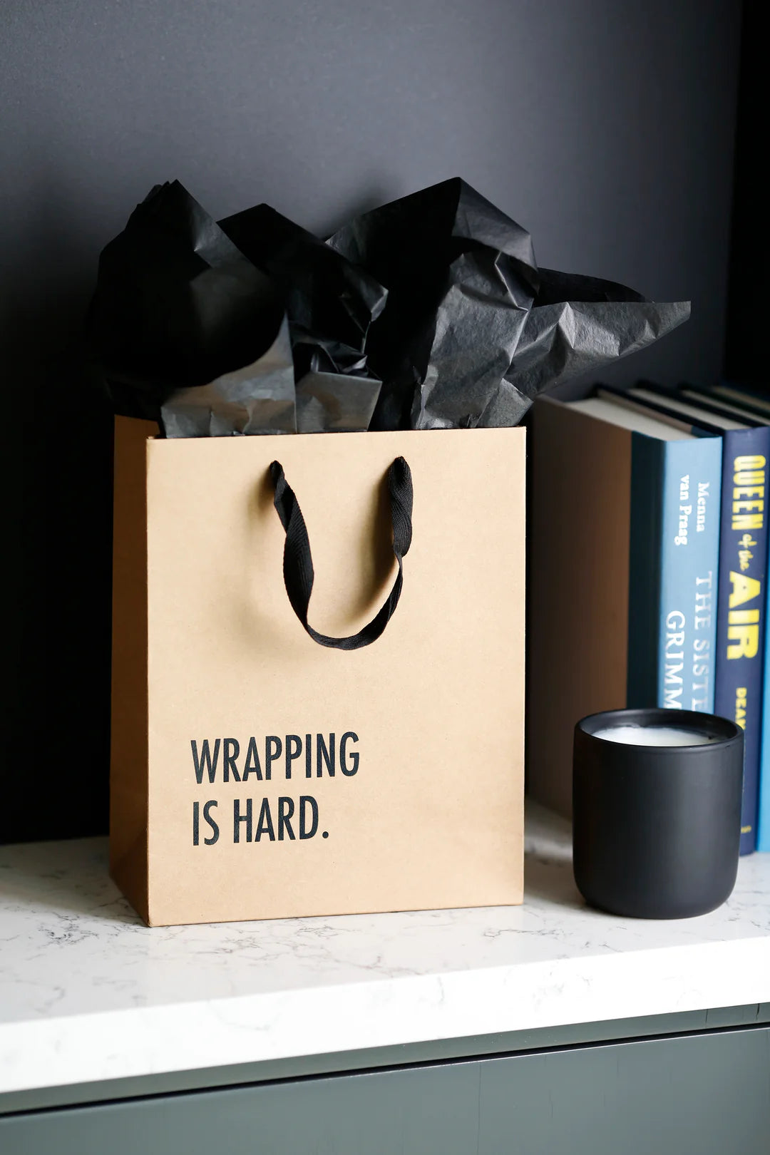 'Wrapping Is Hard' Gift Bag