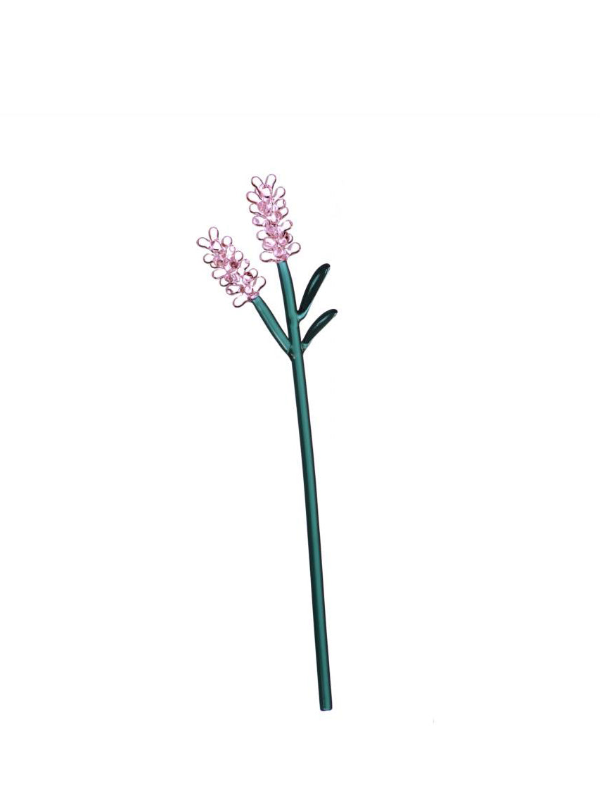 Glass flower pink lavender, Botanica collection