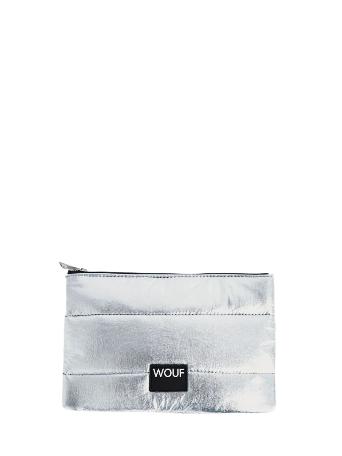 Silver Glossy Pouch (22cm)