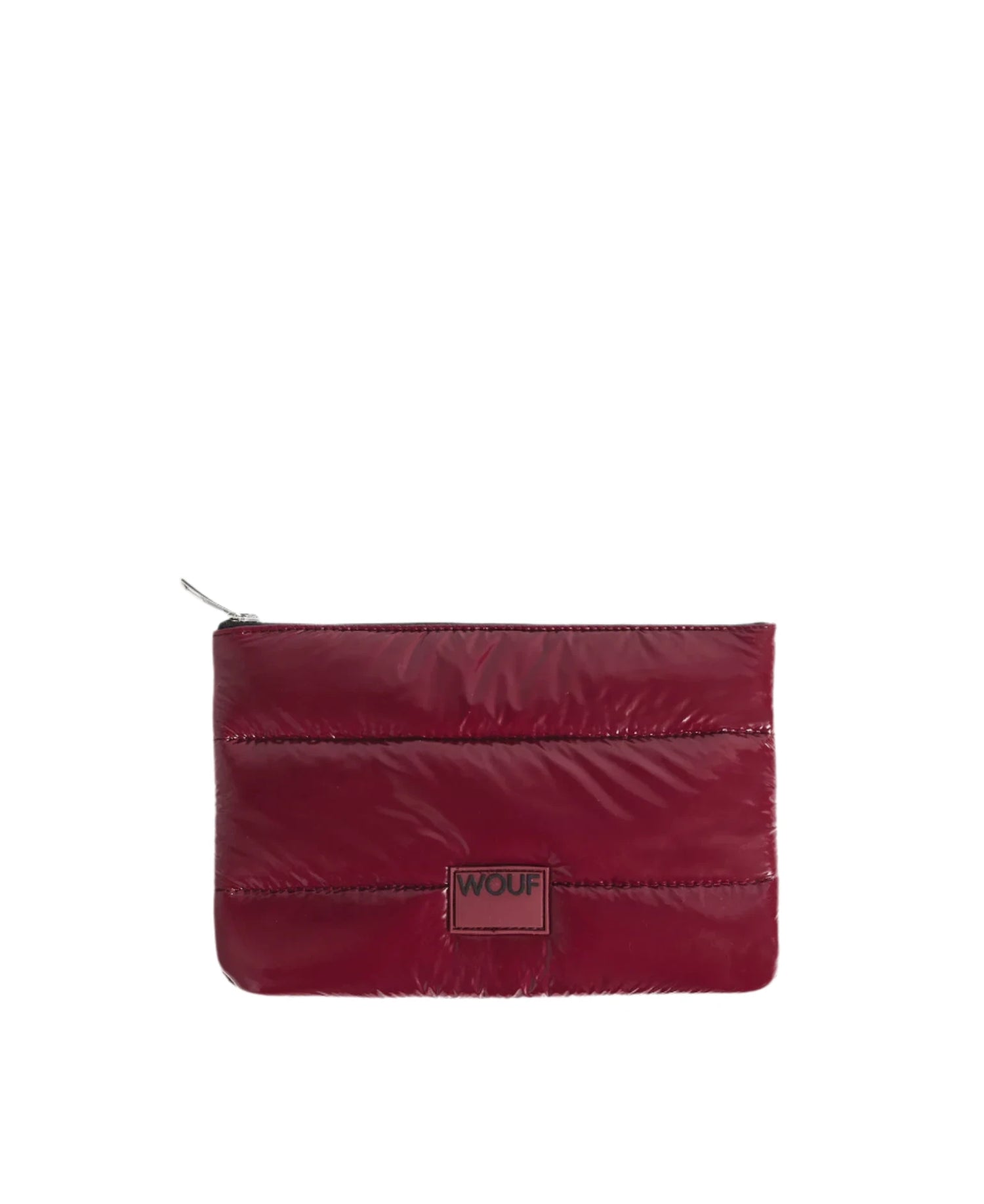 Burgundy Glossy Pouch