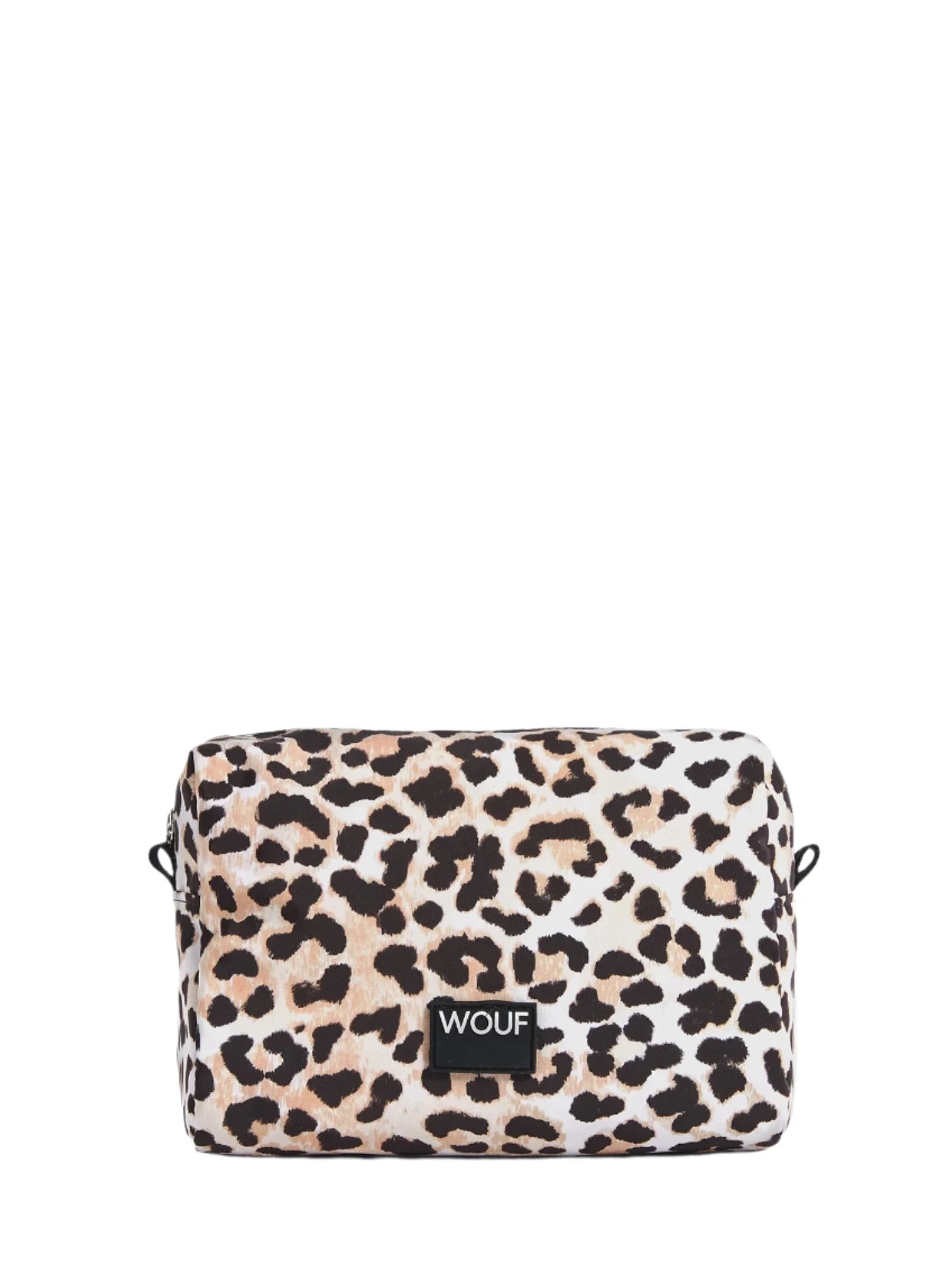 Kim leopard spot toiletry bag (22cm)