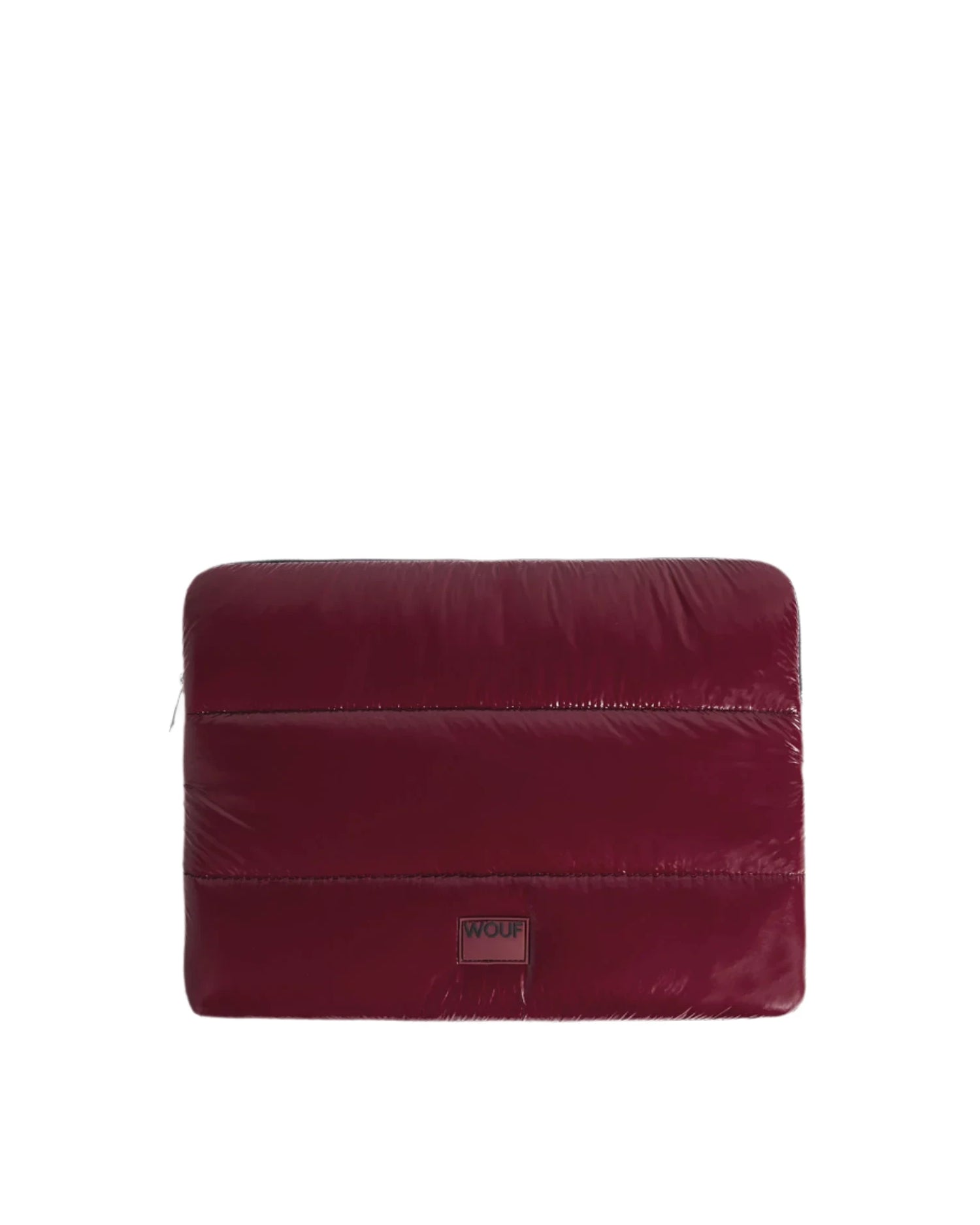 Burgundy Glossy Laptop Sleeve, small (13