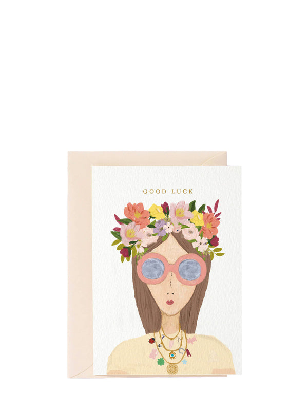 Good Luck card