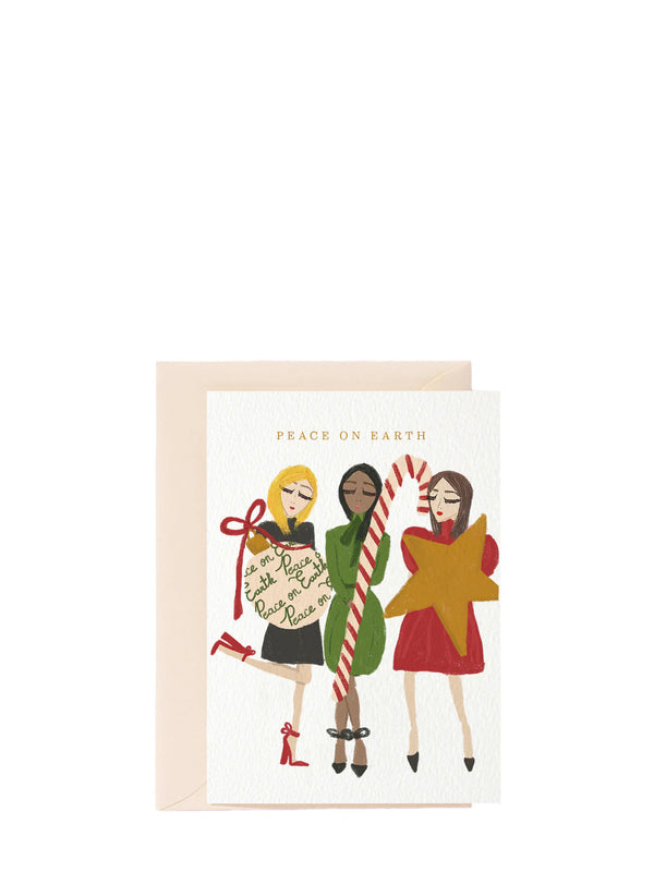 Peace on Earth Christmas card