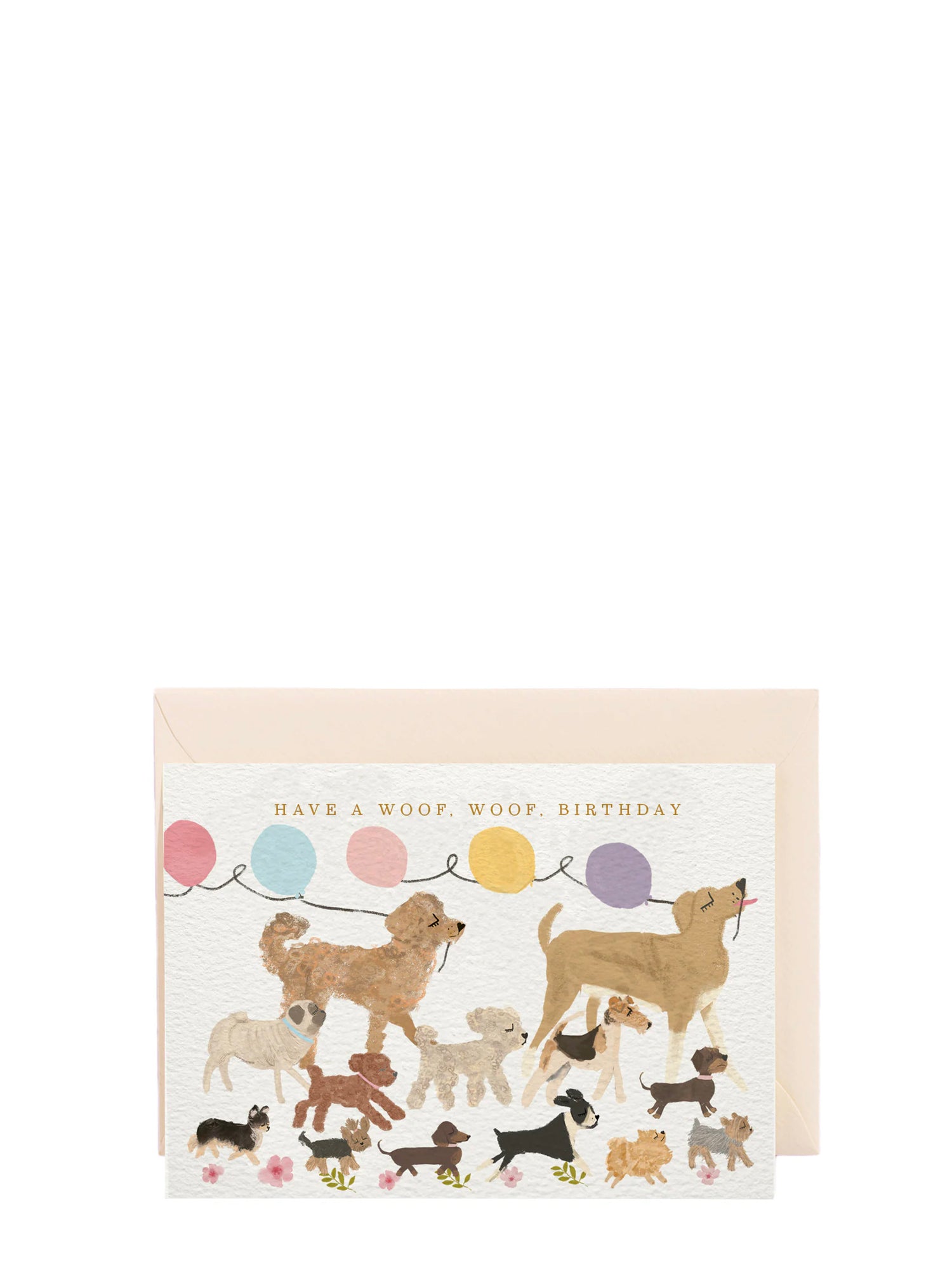 Have a Woof Woof Birthday card