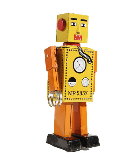 Yellow Robot Lilliput (22 cm)