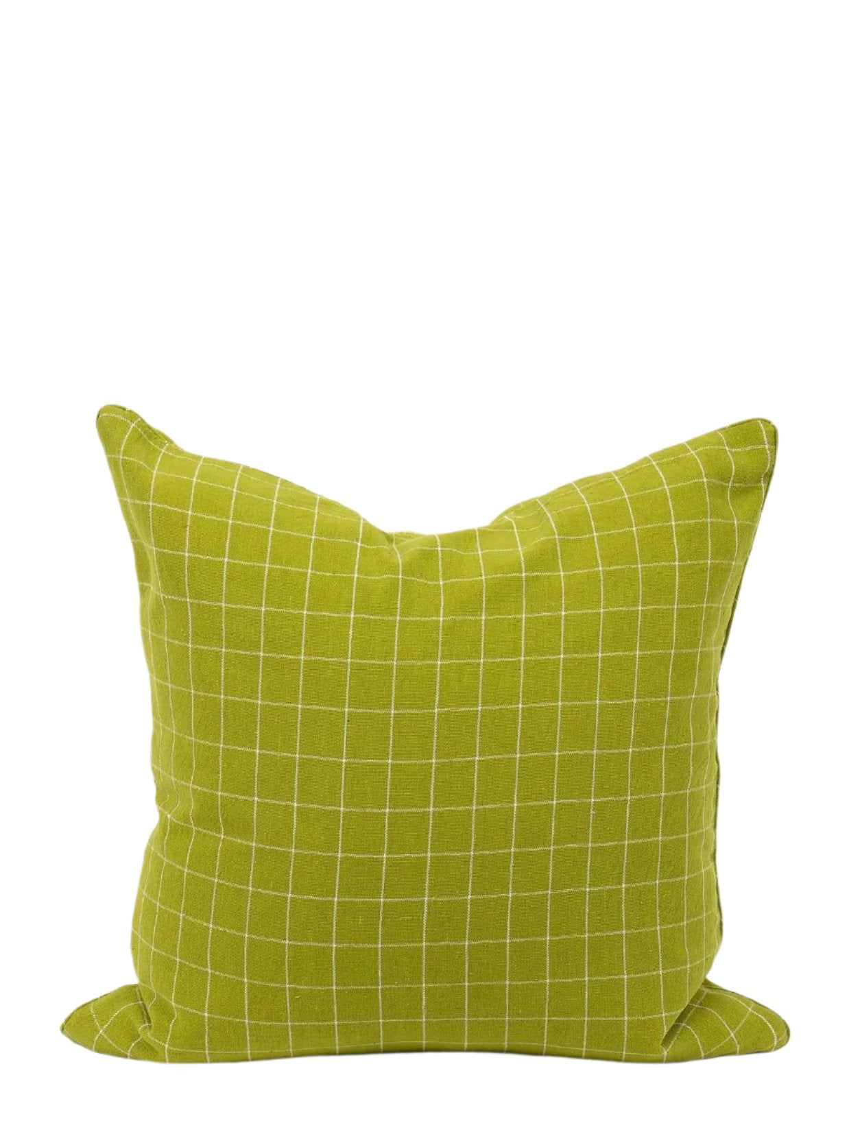 Ludvig Cushion cover ECO (50x50), green/offwhite