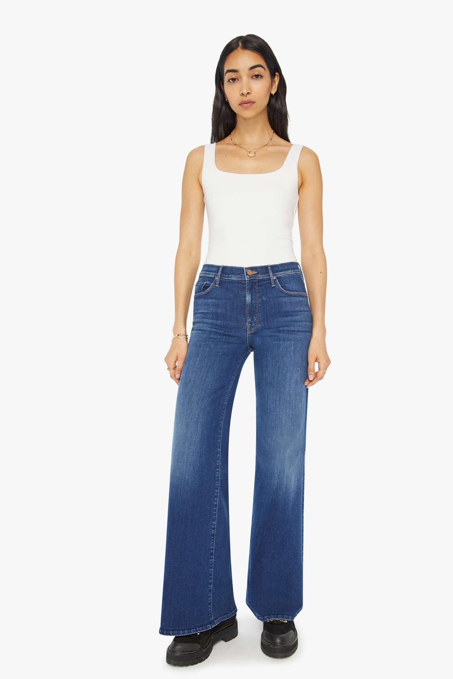 The twister sneak jeans, 'on your left' blue wash