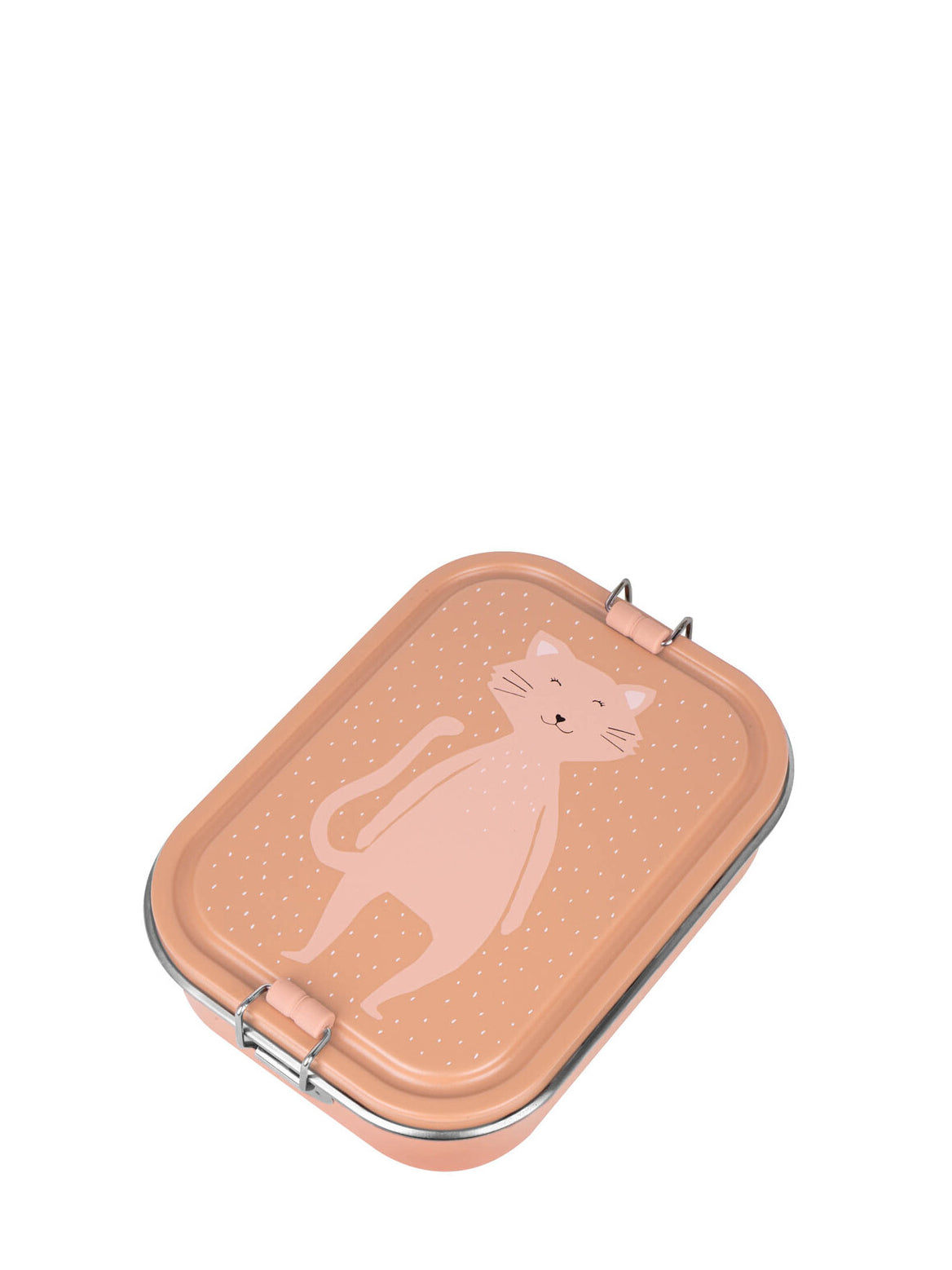 Mrs cat lunch box, large