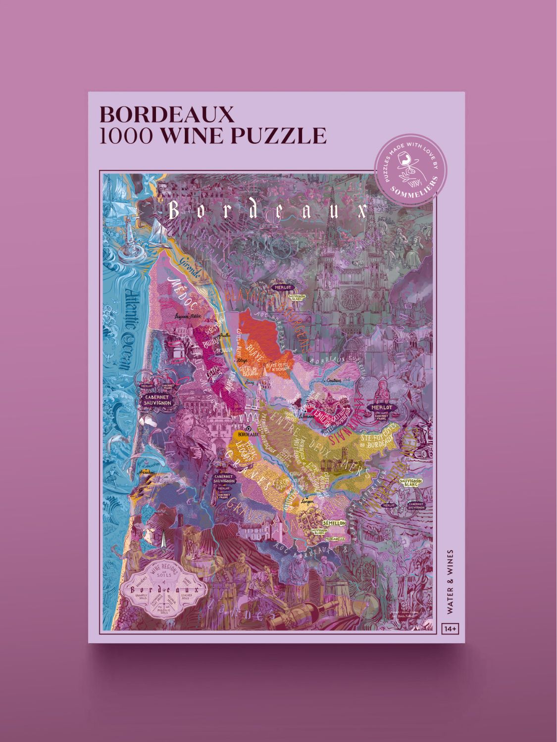 Bordeaux Wine Puzzle