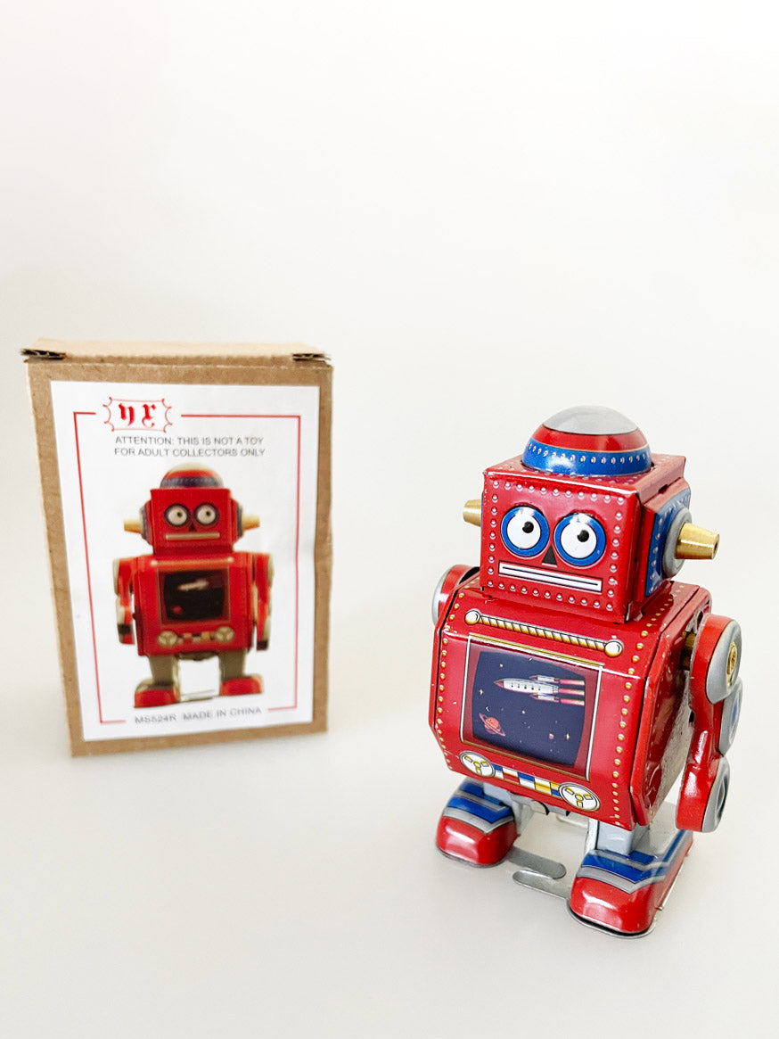 Red Little Robot (8cm)