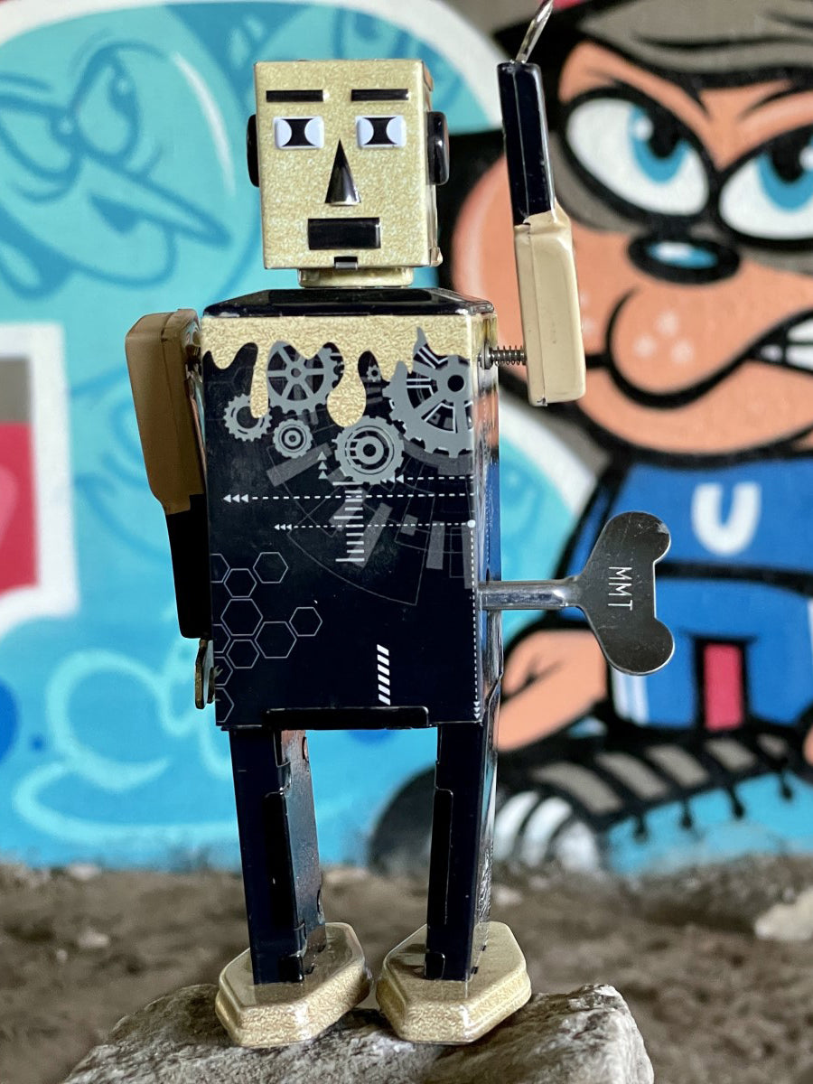Goldhead robot, Limited Edition (16 cm)