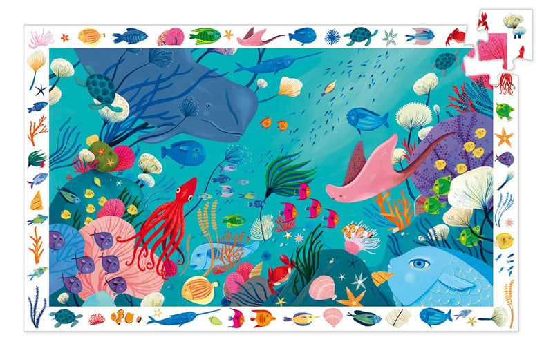 Aquatic puzzle (54 pieces)