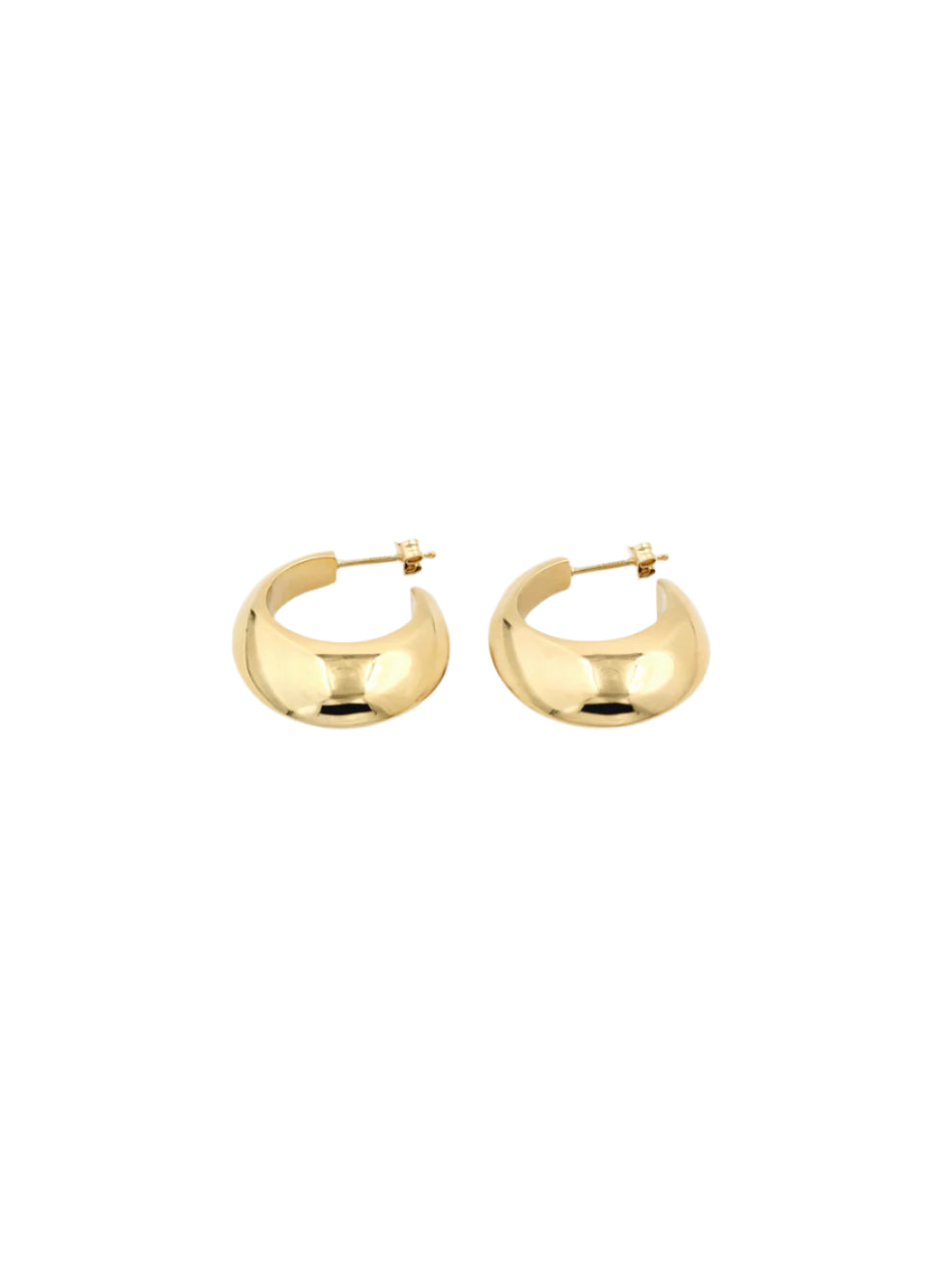 Drop Hoops, Gold plated