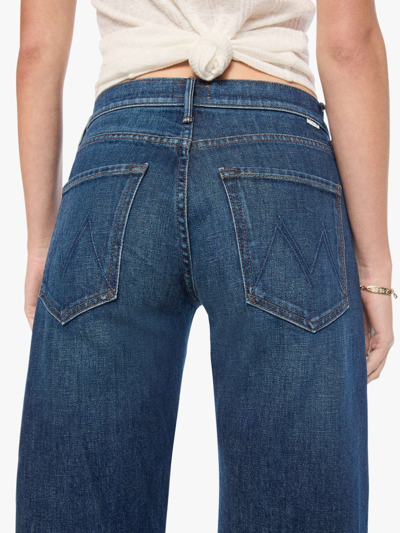 The mid rise lasso sneak jeans, "That belongs in a museum" wash