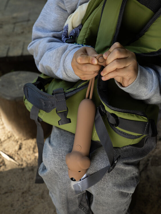 Dog silicone flashlight