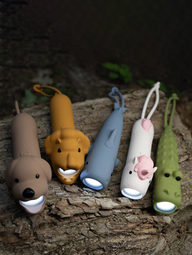 Shark silicone flashlight