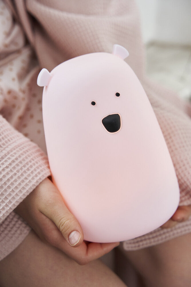 Bear lamp, pink